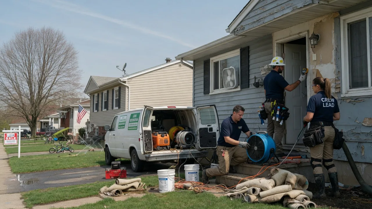Flood Cleanup in Conyngham, PA near me