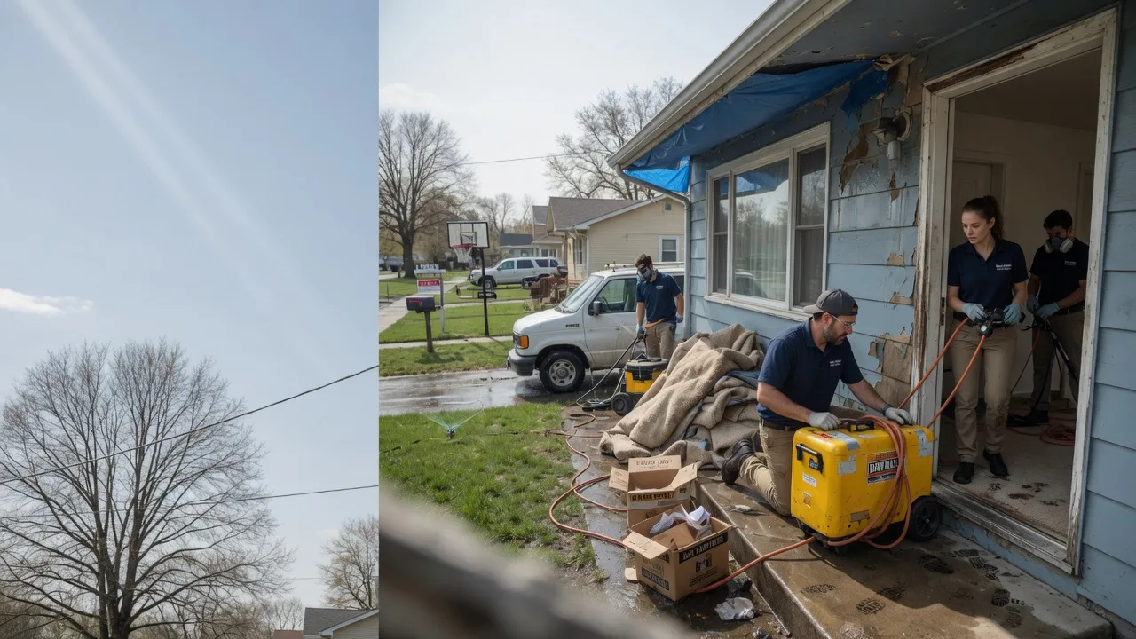 Basement Flood Cleanup in Conyngham, PA near me